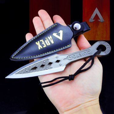 2022 APEX Legends Game Secret Wraith HEIRLOOM Knife Dagger KeyChain Keyring Battle Royale Gift
