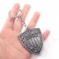 Game Cyberpunk 2077 Keychain Cosplay Prop Accessories Key Chain Night City Police Department
