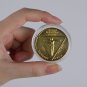 Lucifer Pentecostal Coin Gold Coin High Quality Cosplay Accessories Movie Costume Prop