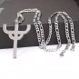 Gothic Punk Judas Priest Necklace Stainless Steel Men's Pendant Merch Charm Amulet Cosplay