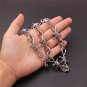 2019 Gothic Harajuku Barbed Wire Thorns Choker Pendant Necklace Men Women Hip Hop Punk Rock
