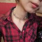 2019 Gothic Harajuku Barbed Wire Thorns Choker Pendant Necklace Men Women Hip Hop Punk Rock