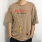 Pectoral Jesus Cross Pendant Necklace Orthodox Religious Fashion HipHop Twisted Chain Men jewelry
