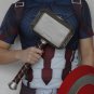 Avengers 4 Endgame Thor Hammer Captain American Cosplay Mjolnir Marvel Superhero Weapon Props