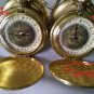 2X 2007 The GOLDEN COMPASS Alethiometer Lyra POCKET Watch His Dark Materials NOT MOVING DEFECT