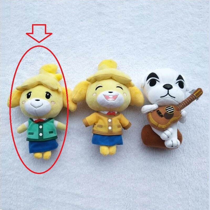 2020 Animal Crossing Isabelle Plush Toy Shizue Dog Soft Stuffed Doll ...