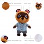 Animal Crossing Tom Nook Plush Toy Raccoon Soft Stuffed Figure Doll Toys Gift