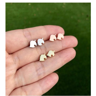 2020 Animal Crossing New Leaf Earrings Charms Symbol Tom Nook Accessories Jewelry Gift 1 Pair