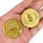 New Movie John Wick Underworld Continental Hotel 18k Gold Coins Cosplay Prop Accessories