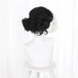 Movie Cruella De Vil Kuila Wig Emma Stone Half Black & White Hair Prop Cosplay Halloween Party Gift