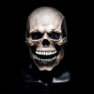 2021 Horror Skull Movable Jaw Mask Scary Skeleton Helmet Halloween Party Prop Cosplay