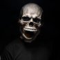 2021 Horror Skull Movable Jaw Mask Scary Skeleton Helmet Halloween Party Prop Cosplay