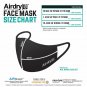 AirDry 5 Ply Washable Fabric Mask Ear Loop Microfiber Anti-Bacteria All in One Earloop