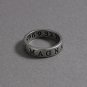2022 Movie Uncharted Nathan Drake Ring Prop Cosplay Jewelry Gift Size 9 10
