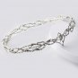 Movie LOTR The Hobbit Elves King Thranduil Crown Tiara Prop Cosplay Halloween Birthday Gift