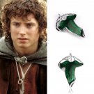 LOTR Fellowship of The Rings Elven Leaf Brooch Prop Cosplay Frodo Legolas Aragorn Gift