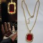 The Sandman Dreamstone Ruby Neckalce Morpheus Red Pendant Prop Cosplay Christmas Gift