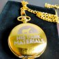 2023 His Dark Materials The GOLDEN COMPASS Alethiometer Lyra POCKET Watch Birthday Gift