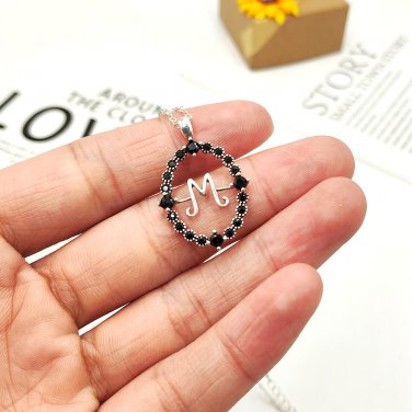 TV Show Wednesday Addams Talisman Morticia Gothic Pendant Necklace Prop Cosplay Mother's Day Gift