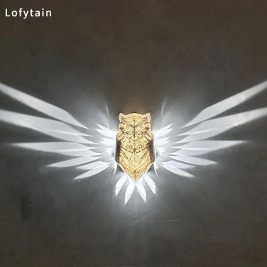 Lofytain LED Animal Projection Lamp Owl Lion Eagle Night Light Animal Wall Sconce Halloween Deco