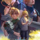 Final fantasy fan art print  cloud's path