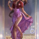 Final fantasy fan art print  Aerith Gainsborough