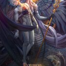 Final fantasy fan art print  Requiem