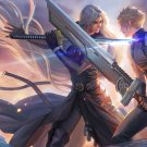 Final fantasy fan art print Duel