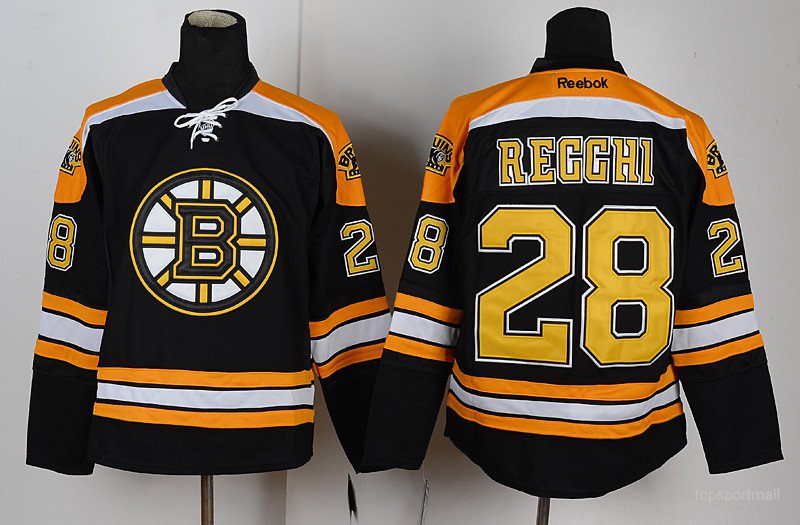 Boston Bruins 28 Mark Recchi Ice Hockey Jerseys