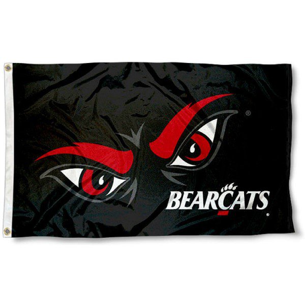 Cincinnati Bearcat Eyes Flag 3x5ft