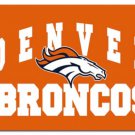Denver Broncos Logo Orange Flag 3x5ft
