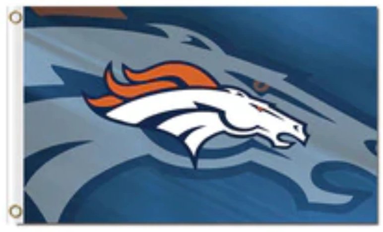 Denver Broncos Flag 3x5ft-13