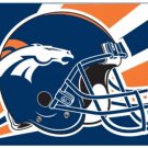Denver Broncos Helmet Banner Flag 3x5ft