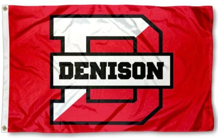 Denison Big Red Flag 3x5ft