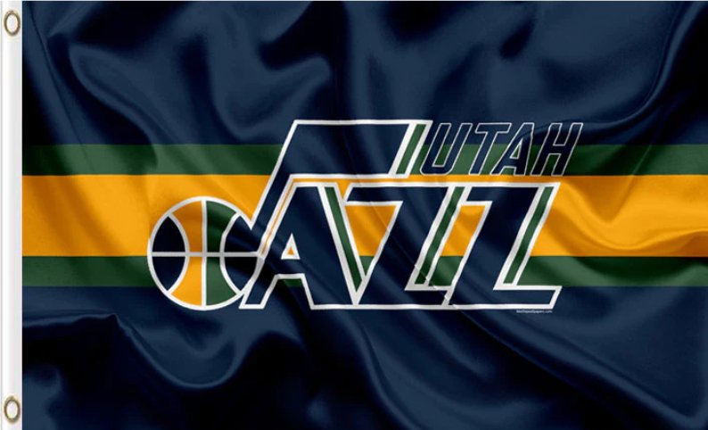 Utah Jazz Flag 3x5ft-2