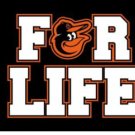 Baltimore Orioles For Life Banner Flag 3x5ft