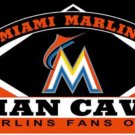 Miami Marlins Man Cave Banner Flag 3x5ft