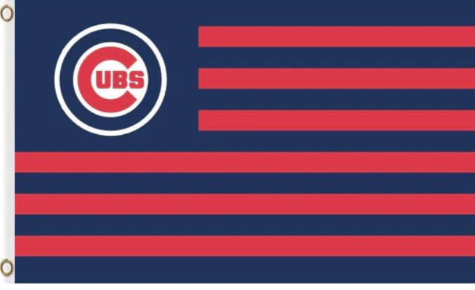 Chicago Cubs Banner Flag 3x5ft-2
