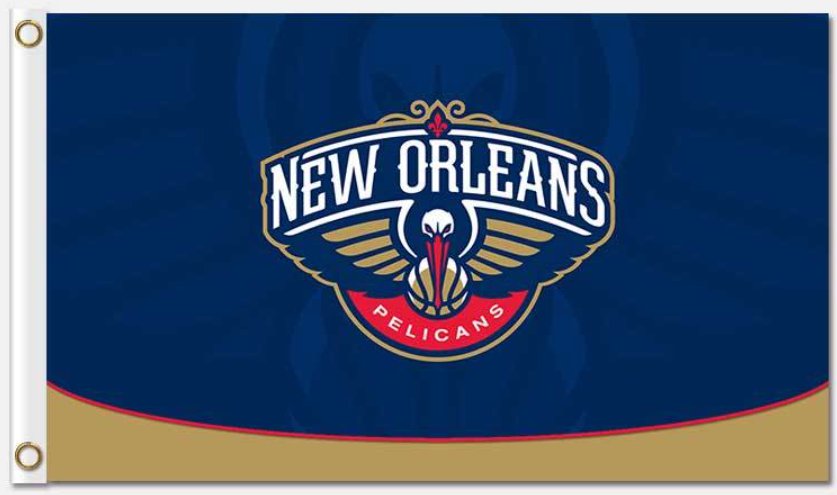 New Orleans Pelicans Flag 3x5ft-3