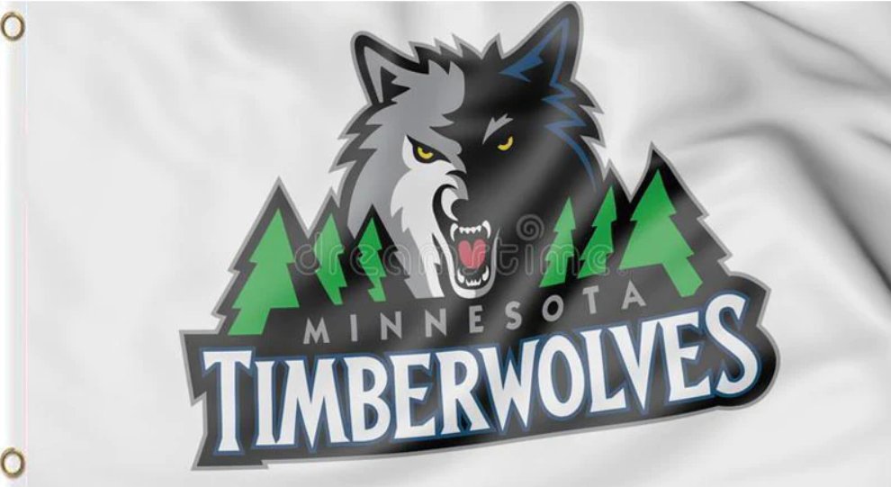 Minnesota Timberwolves Flag 3x5ft-4