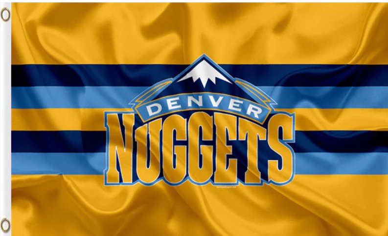 Denver Nuggets Flag 3x5ft-4