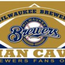 Milwaukee Brewers Man Cave Flag 3x5ft