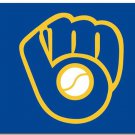 Milwaukee Brewers Glove Blue Banner Flag 3x5ft-3