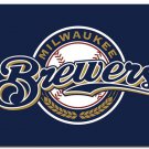 Milwaukee Brewers Team Blue Banner Flag 3x5ft-1