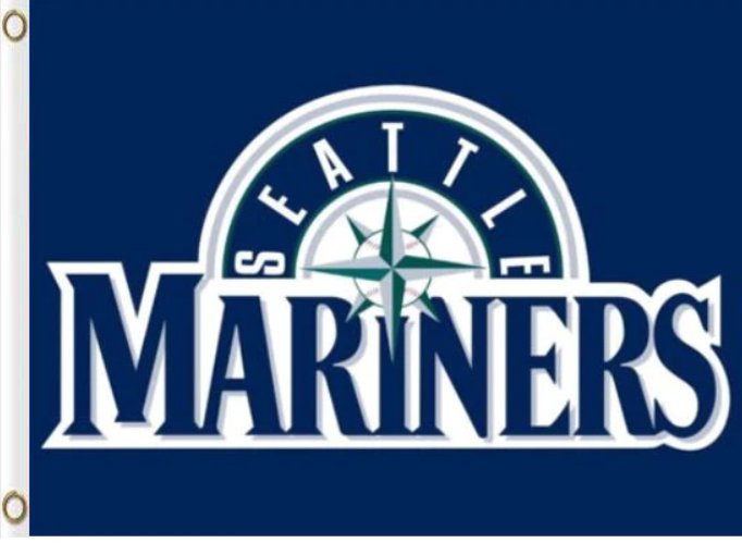Seattle Mariners Banner Flag 3x5ft-2