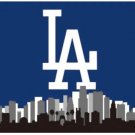 Los Angeles Dodgers Skyline Banner Flag 3x5ft-1