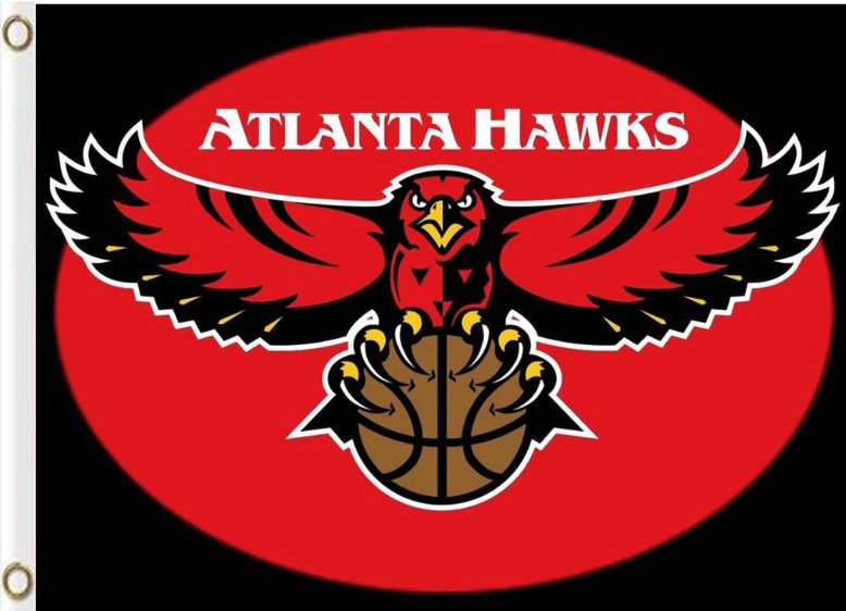 Atlanta Hawks Flag 3x5ft-4