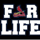 St Louis Cardinals For Life Banner Flag 3x5ft