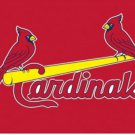 St Louis Cardinals Red Banner Flag 3x5ft