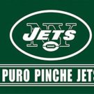 New York Jets Puro Pinche Flag 3x5ft